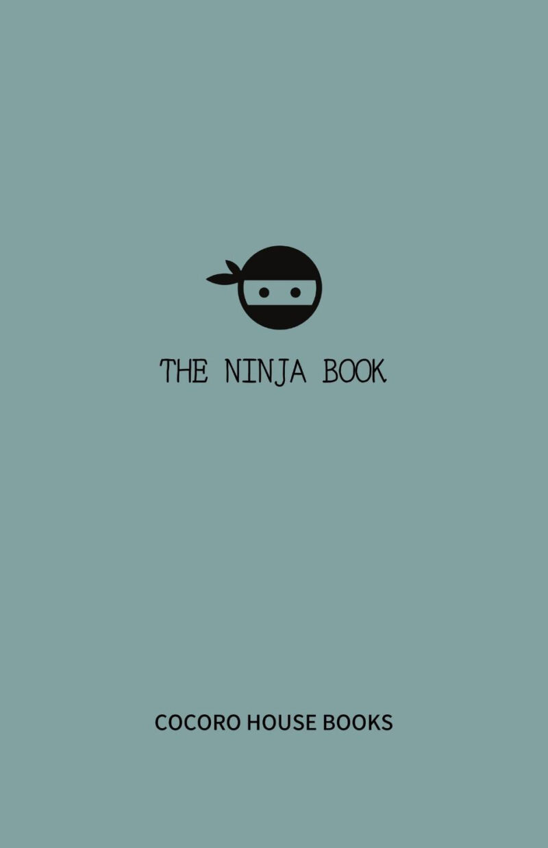 THE NINJA BOOK Blue Grey